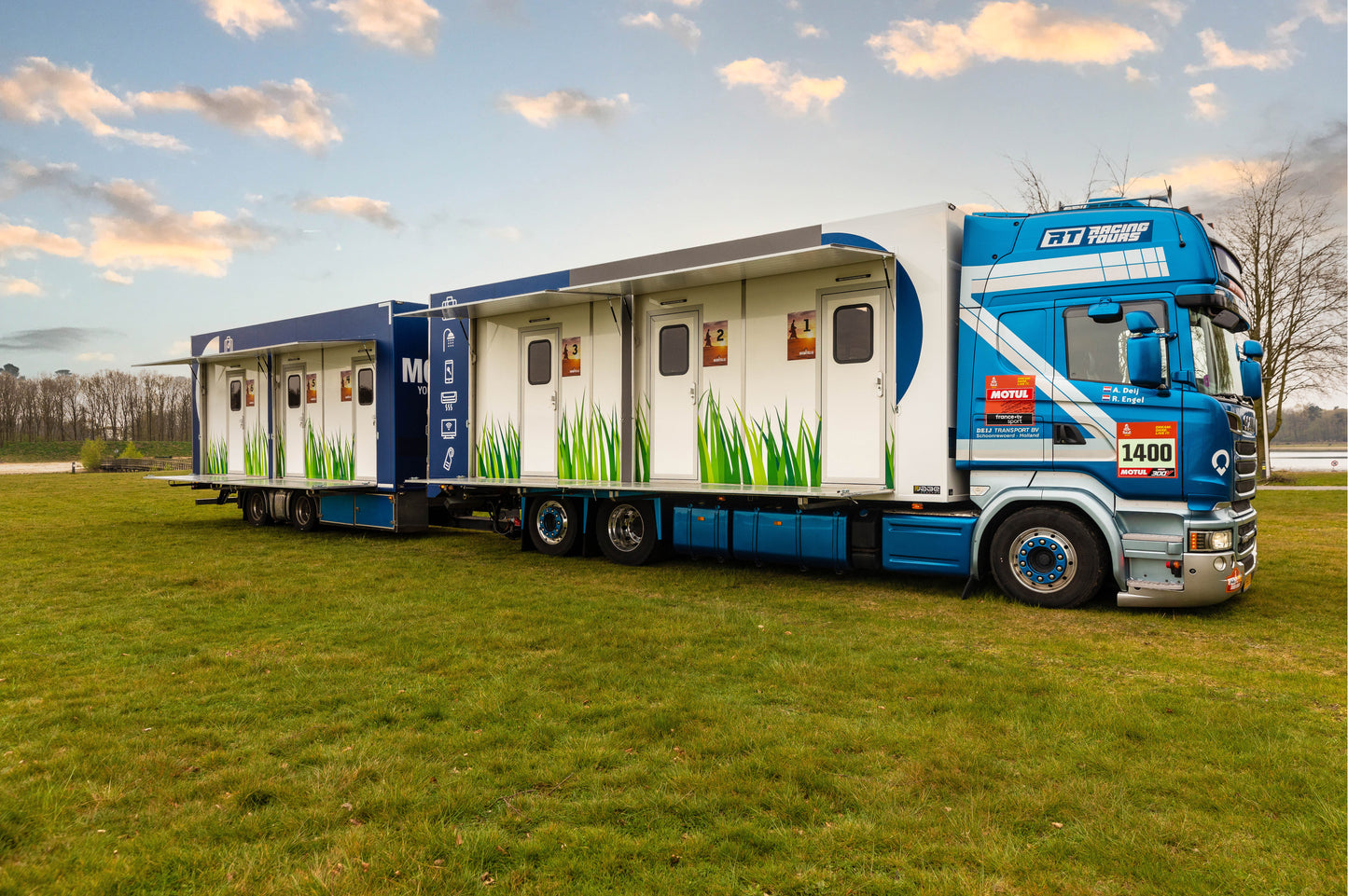 Beleef de GP van Hongarije op de camping in een mobiel hotel!