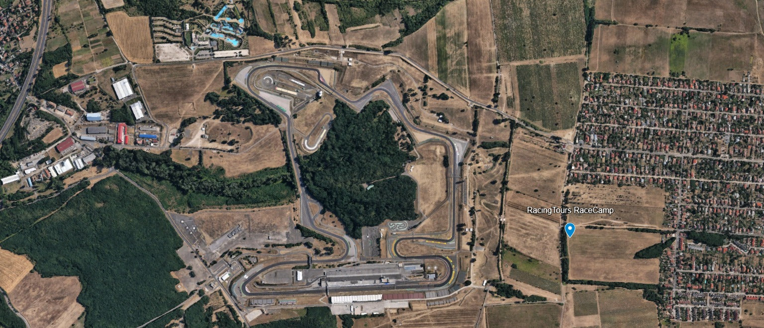Deze camping ligt op loopafstand van de Hungaroring