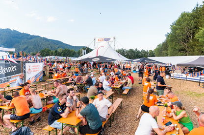 Premium camping pitch size M (35m2) | Grand Prix Austria 2025