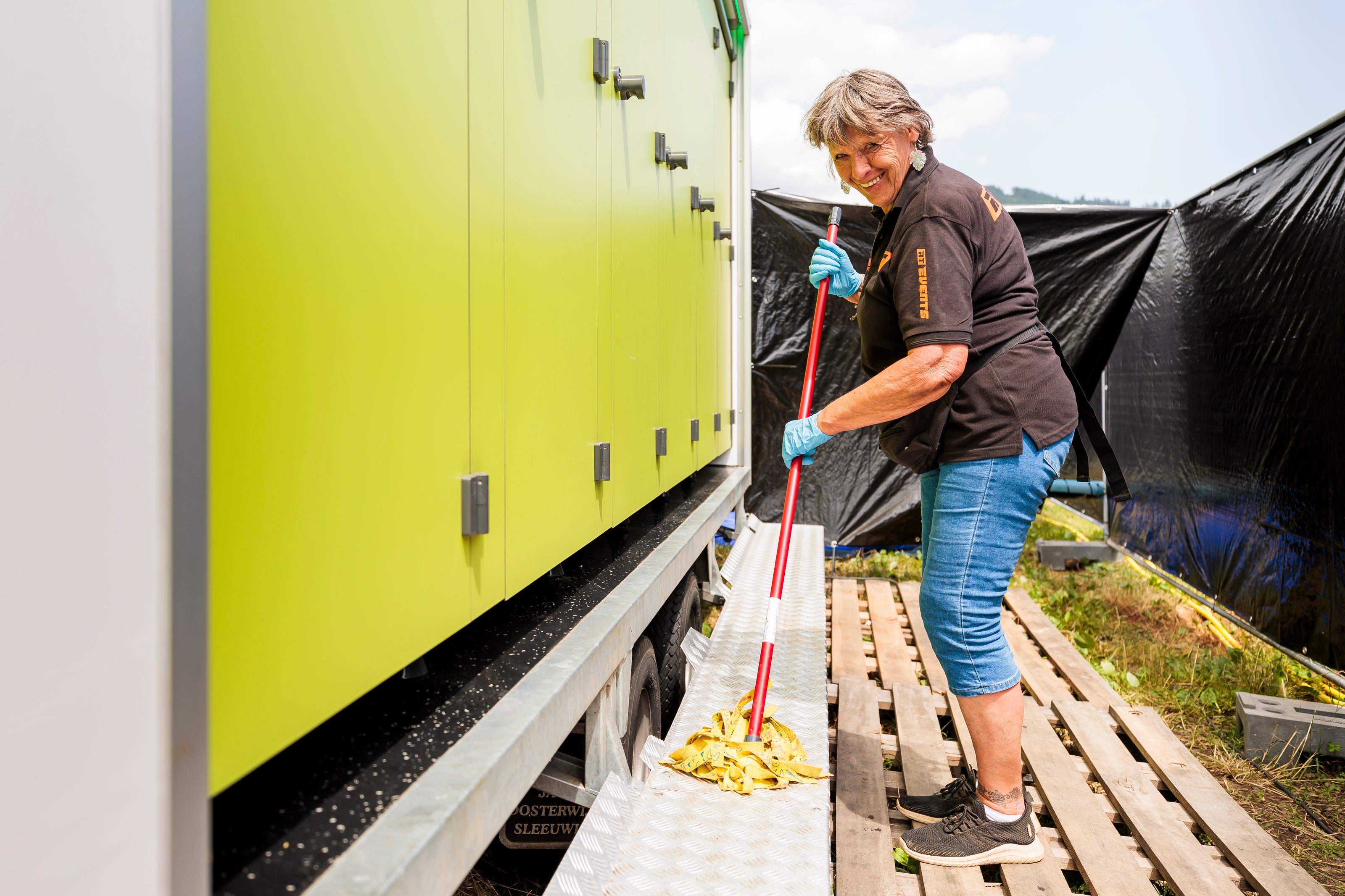 Het sanitair van onze F1 Camping in Hongarije wordt dagelijks schoongemaakt!